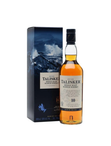 Talisker 10 Year Old Single Malt Scotch Whisky 700mL