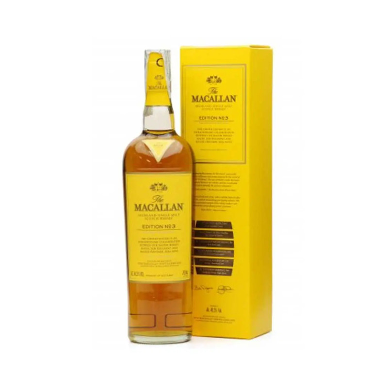 The Macallan Edition No. 3 Single Malt Scotch Whisky 700mL