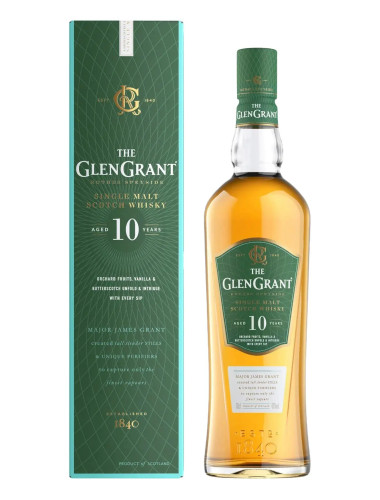 Glen Grant 10 Year Old Scotch Whisky 700mL