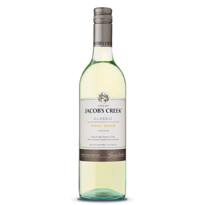 Jacobs Creek Classic Pinot Grigio 750mL