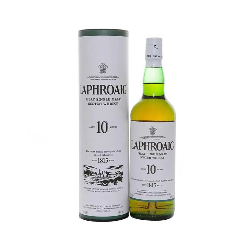 Laphroaig 10 Year Old Single Malt Scotch Whisky 700mL