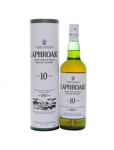 Laphroaig 10 Year Old Single Malt Scotch Whisky 700mL
