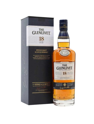 Glenlivet Single Malt Scotch Whisky 18 YO 700mL