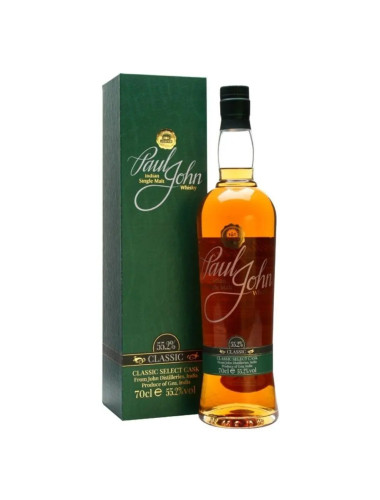 Paul John Select Cask Classic Cask Strength Single Malt Indian Whisky 700mL