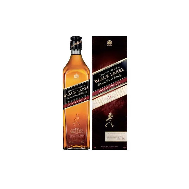 Johnnie Walker 12 YO Black Label Sherry Edition Scotch Whisky 700mL