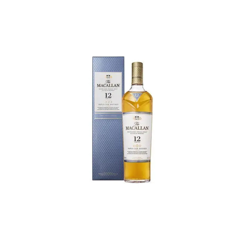 The Macallan 12 Year Old Triple Cask Scotch Whisky 700mL Discontinued