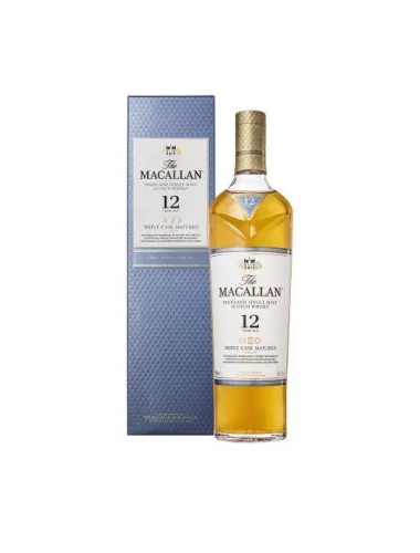 The Macallan 12 Year Old Triple Cask Scotch Whisky 700mL Discontinued