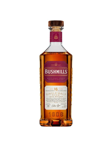 Bushmills 16 Year Old Single Malt Irish Whiskey 700mL