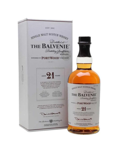 The Balvenie Portwood 21 Year Old Single Malt Scotch Whisky 700mL