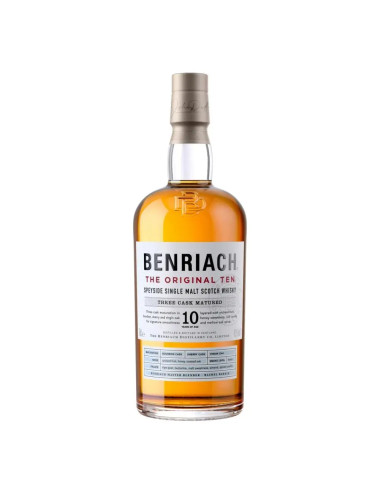 Benriach 10 Year Old Single Malt Scotch Whisky 700mL