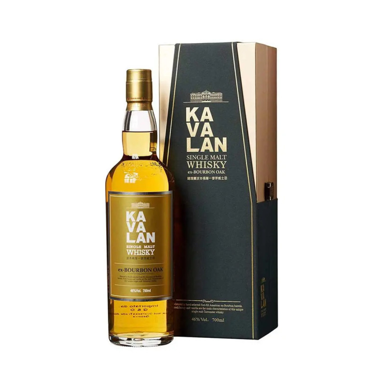 Kavalan Ex Bourbon Oak Single Malt Taiwanese Whisky 700mL