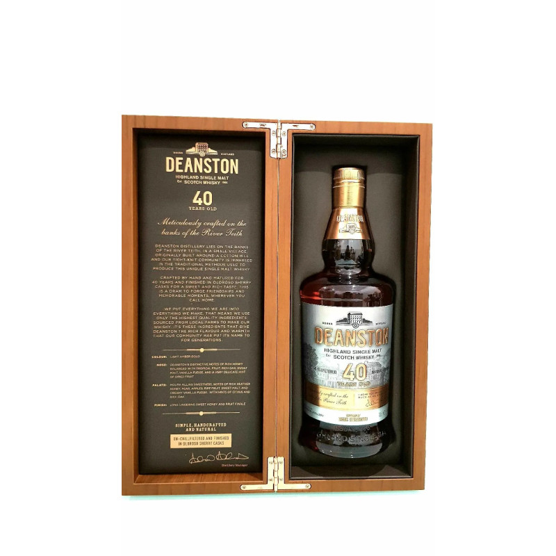 Deanston 40 Year Old Single Malt Scotch Whisky 700mL