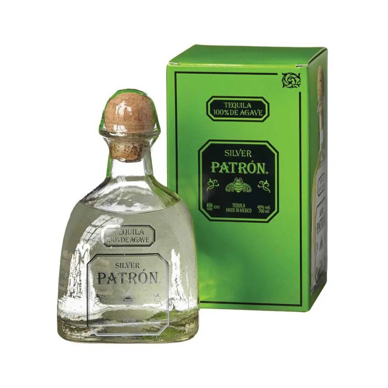 Patron 100% Silver Agave Tequila 700mL