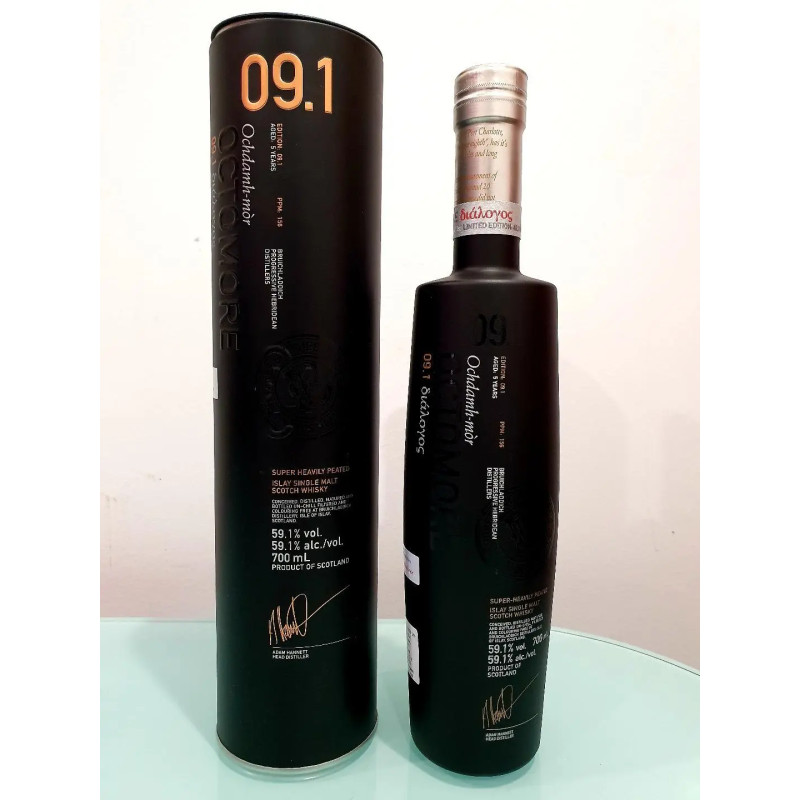 Bruichladdich Masterclass Octomore 9.1 Scotch Whisky 700mL