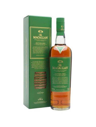 The Macallan Edition No. 4 Single Malt Scotch Whisky 700mL