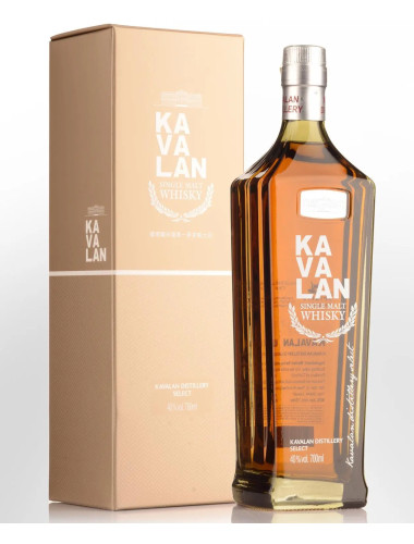 Kavalan Distillery Select No. 1 Taiwanese Single Malt Whisky 700mL