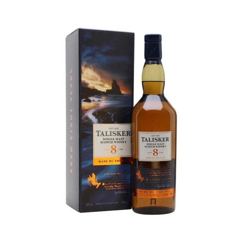 Talisker 8 Year Old Cask Strength Whisky 700mL