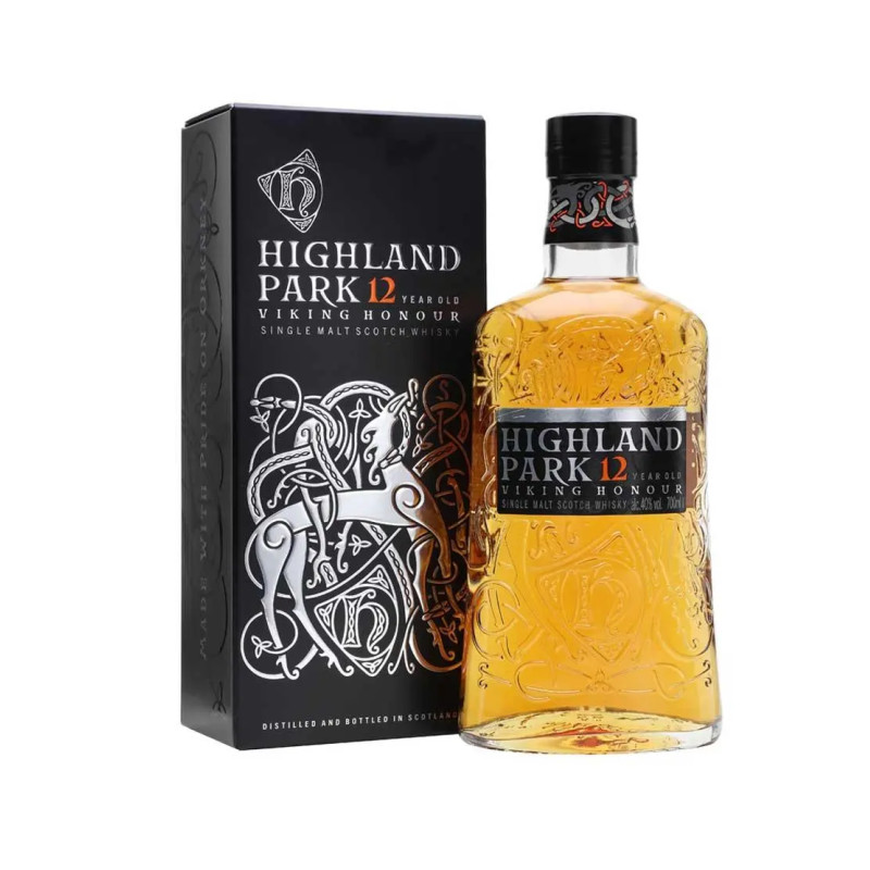 Highland Park 12 YO Single Malt Whisky Viking Honour 700mL