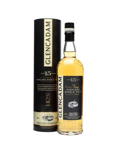 Glencadam Highland Single Malt Whisky 15 YO 1000mL