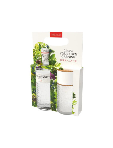 The Botanist Islay Dry Gin Herb Planter Gift Pack 700mL