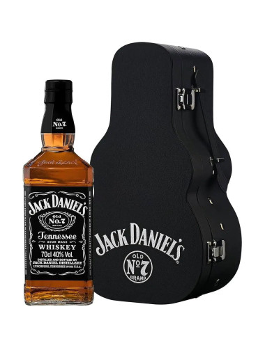 Jack Daniel's Old No. 7 Guitar Case Limited Edition 700mL