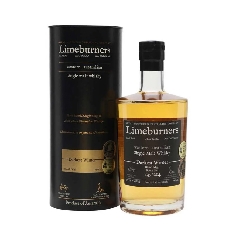 Limeburners Sherry Single Malt Australian Whisky Cask Strength 700mL