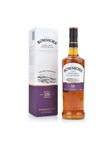 Bowmore 18 Year Old Single Malt Scotch Whisky 700mL