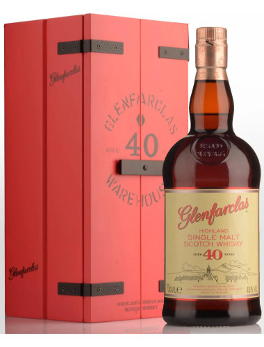 Glenfarclas Single Malt Whisky 40 Year Old In A Box Warehouse Edition 700mL