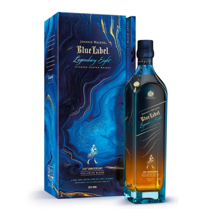 Johnnie Walker Blue Legendary Eight 200Th Anniversary Limited Edition 750mL