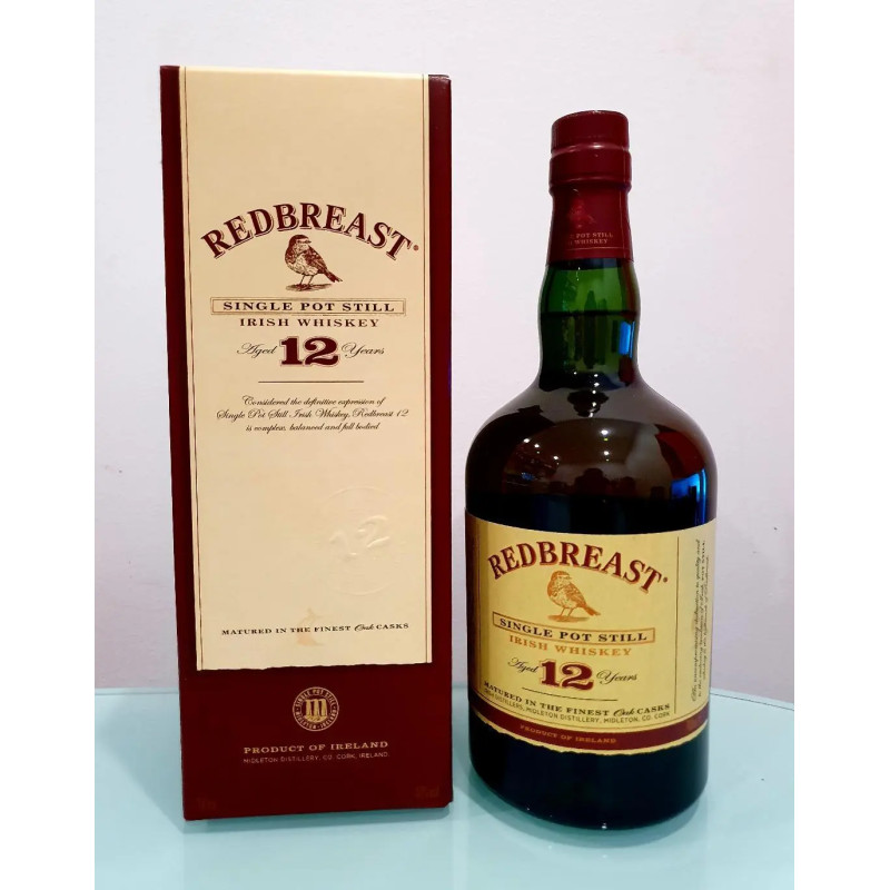 Redbreast 12 Year Old Single Pot Still Irish Whiskey 700mL