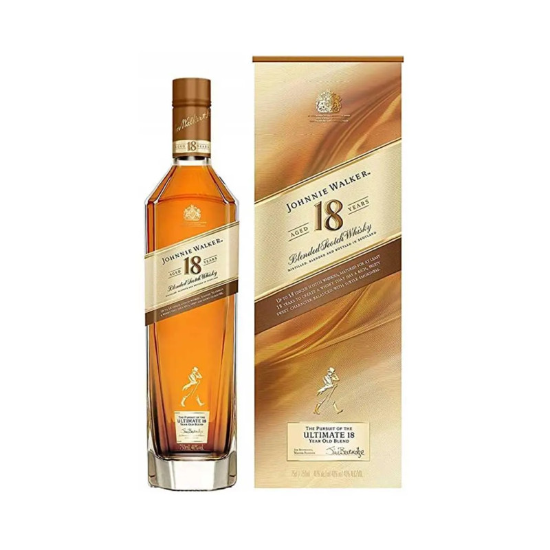 Johnnie Walker 18 YO Scotch Whisky 700mL