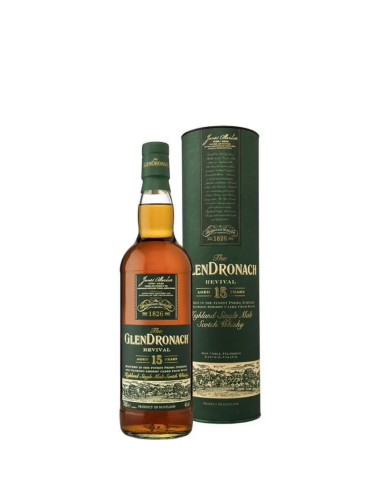 The Glendronach Revival 15 YO Single Malt Scotch Whisky 700mL