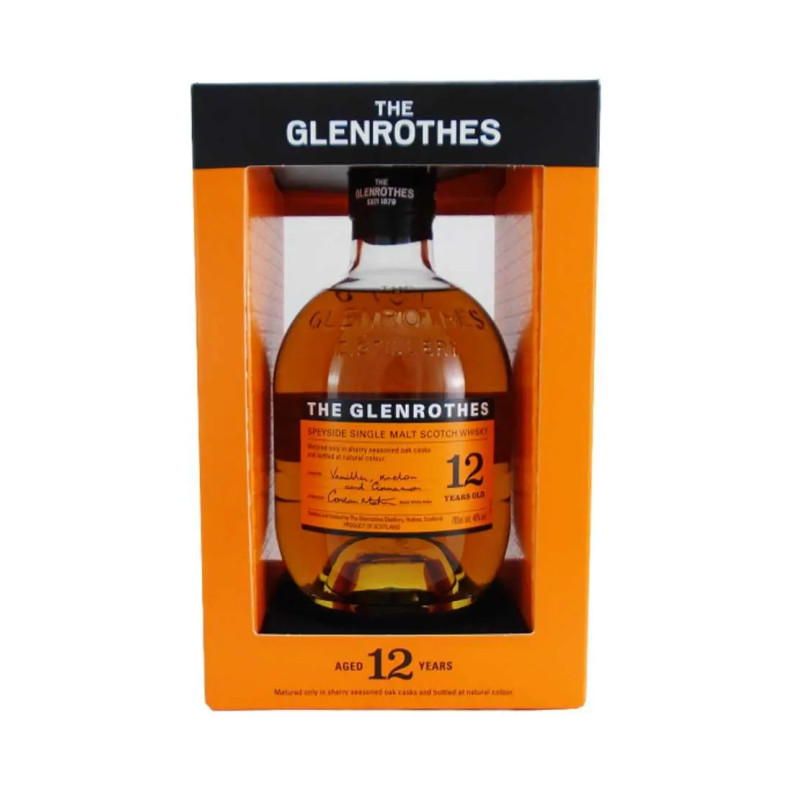 The Glenrothes 12 Year Old Single Malt Scotch Whisky 700mL