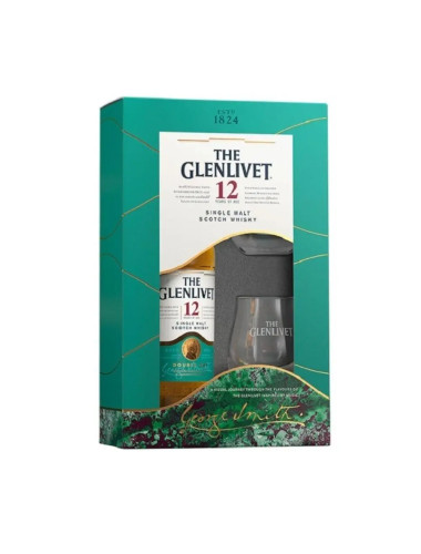 Glenlivet 12YO Limited Edition Gift Pack With 2 Tumblers 700mL