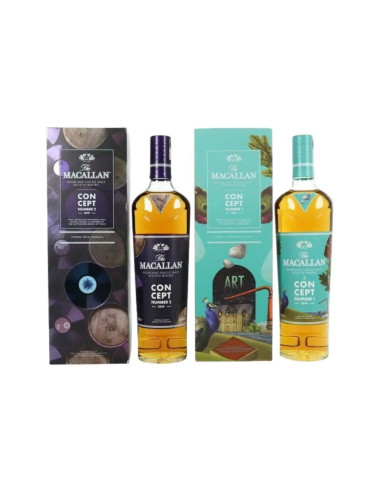The Macallan Concept No. 1 And Concept 2 : Set : 2 X 700mL