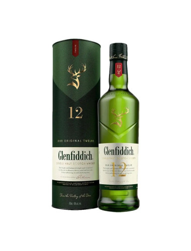 Glenfiddich 12 Year Old Single Malt Scotch Whisky 700mL
