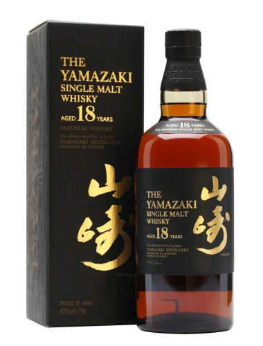 Yamazaki 18 Year Old Single Malt Japanese Whisky 700mL