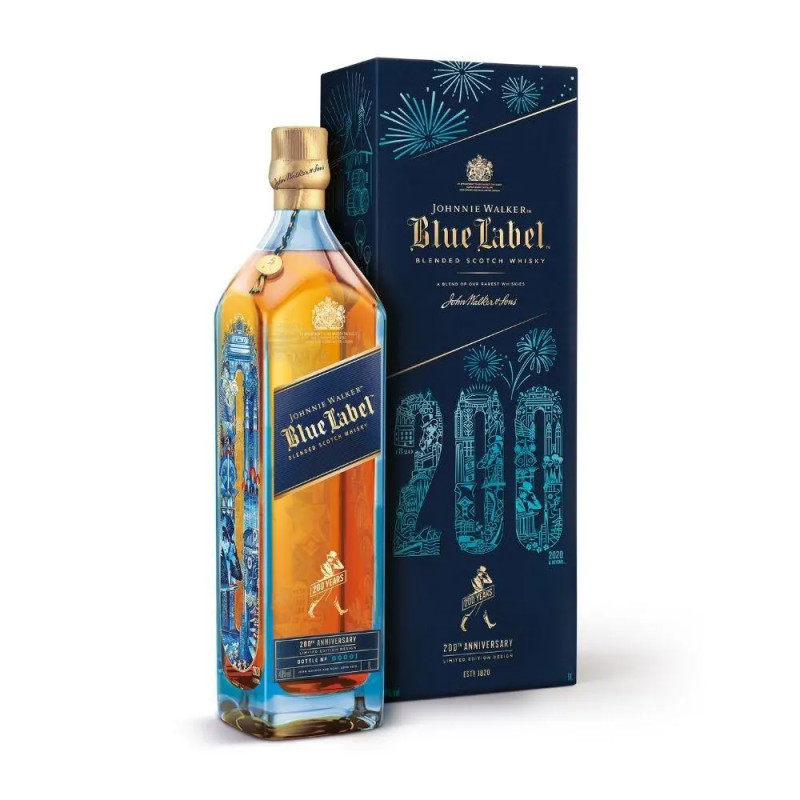 Johnnie Walker Blue Label 200th Anniversary Limited Edition 2020 750mL