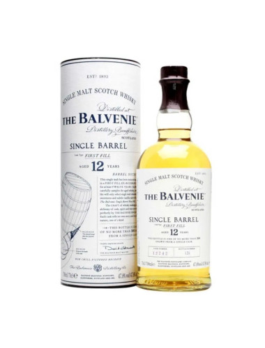 Balvenie 12 Year Old First Fill Single Barrel Whisky 700mL