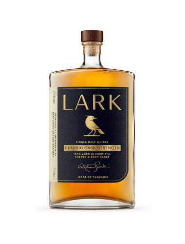 The Lark Distillery Cask Strength Single Malt Australian Whisky 500mLcove
