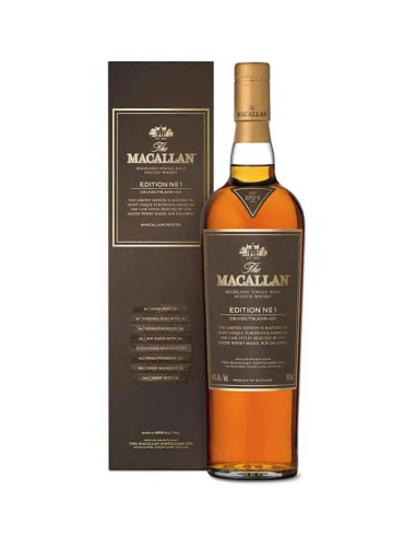 The Macallan Edition No. 1 Single Malt Scotch Whisky 700mL
