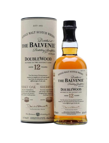 The Balvenie 12 Year Old Doublewood Scotch Whisky 700mL