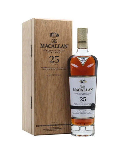 The Macallan Sherry Oak 25 Year Old Single Malt Scotch Whisky 700mL