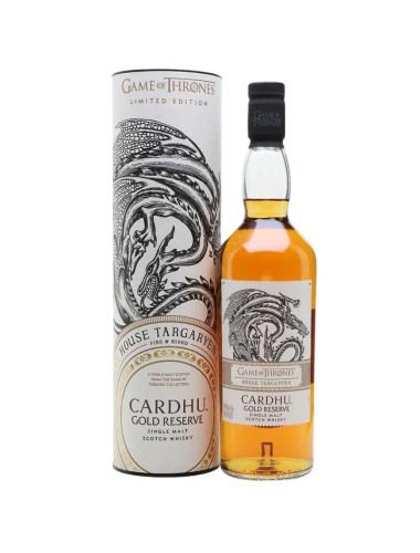Game Of Thrones House Targaryen - Cardhu Gold Reserve 700mL