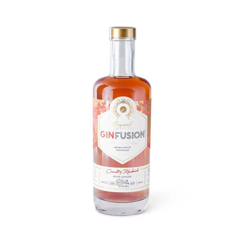 Original Ginfusion Country Rhubarb With Ginger Gin 500mL