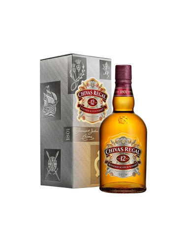 Chivas Regal 12 Year Old Scotch Whisky 750mL