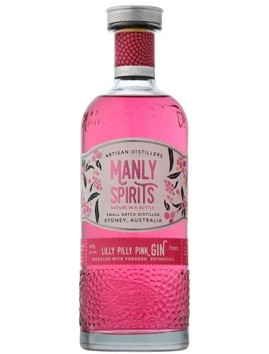 Manly Spirits Gin & Tonic Lilly Pilly Pink Gin 700mL