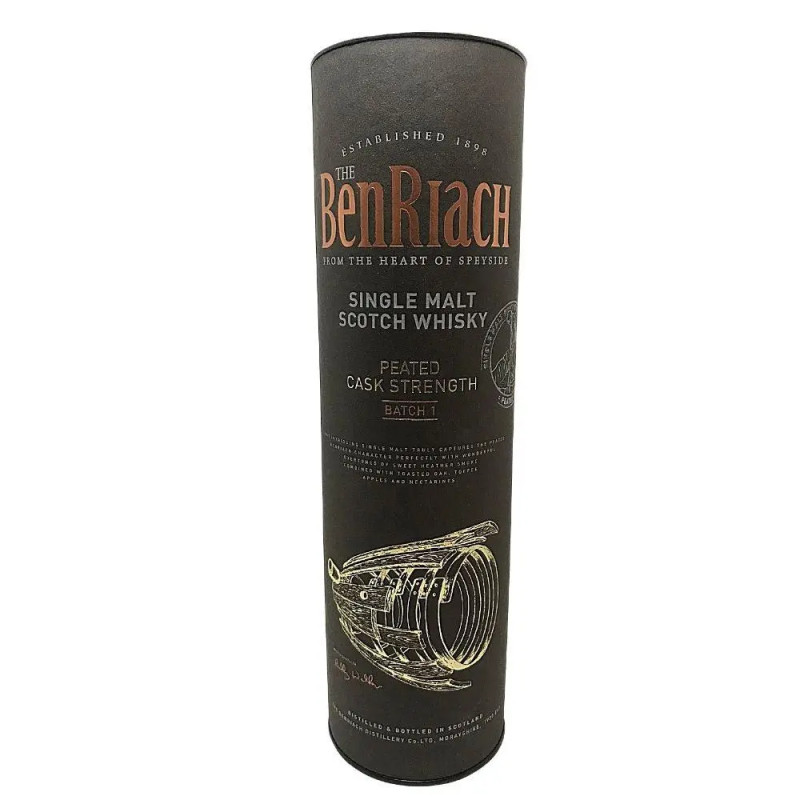 Benriach Peated Albariza 22 Year Old Single Malt Scotch Whisky Second Edition 700mL