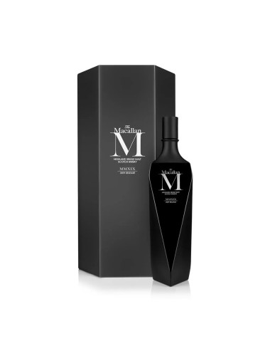 The Macallan M Black Decanter Single Malt Scotch Whisky 700mL 2019 Release
