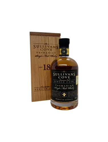 Sullivans Cove 18 YO American Oak Barrel Single Cask Single Malt Whisky 700mL Barrel No. HH0296